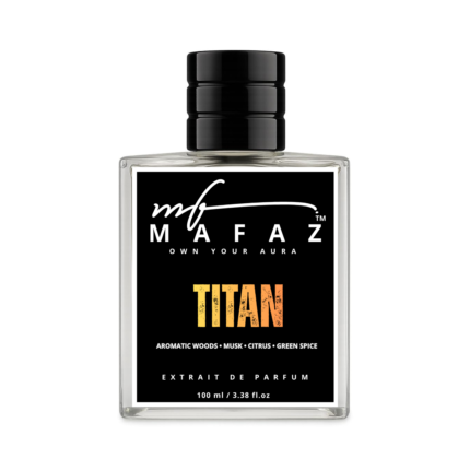 Mafaz Titan Fresh Citrus Woody Perfume Bottle