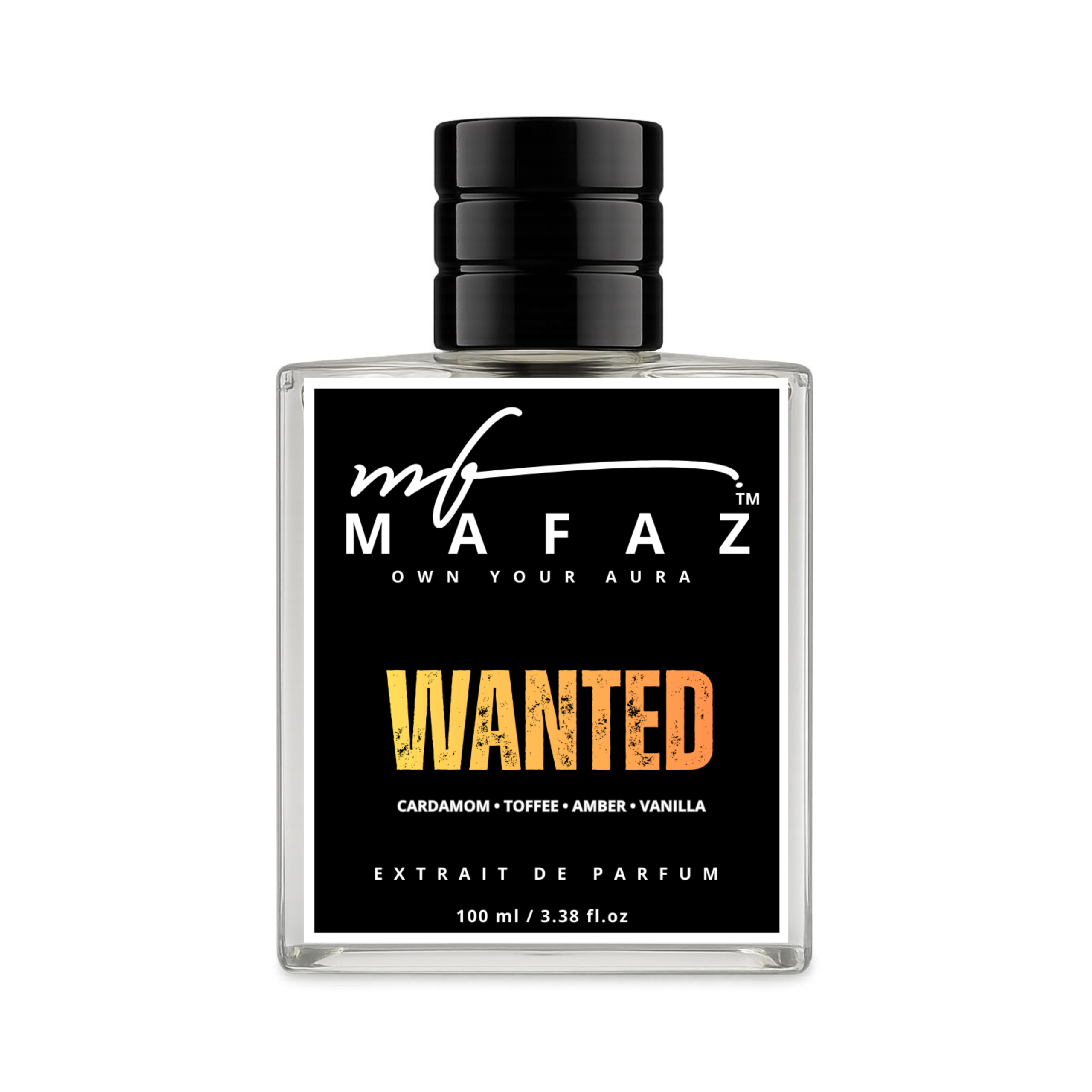 Mafaz Wanted 100ML Spicy Vanilla Extrait Perfume Bottle Mafaz Wanted 100ML Spicy Vanilla Extrait Perfume Bottle