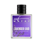 Mafaz Lavender Oud Aromatic Woody Extrait Perfume Bottle